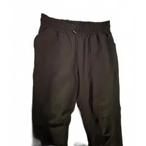 All In Motion Men's Black Casual Jogger Pants with Elastic Waistband - Medium